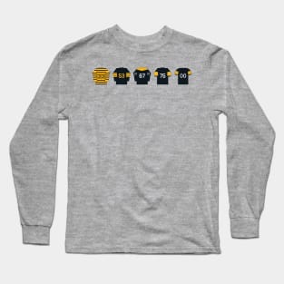 Pittsburgh Steelers Jersey History Long Sleeve T-Shirt